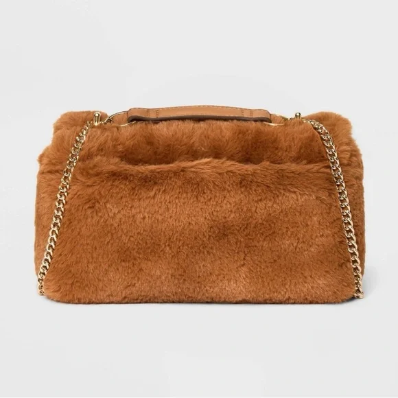 NWT Sophie Fuzzy Crossbody Handbag from A New Day - Picture 5 of 16